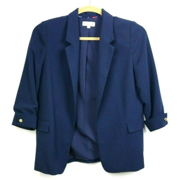 Nanette Lepore Jackets & Blazers - Nanette Lepore Womens Blazer Open Front 3/4 Sleeve